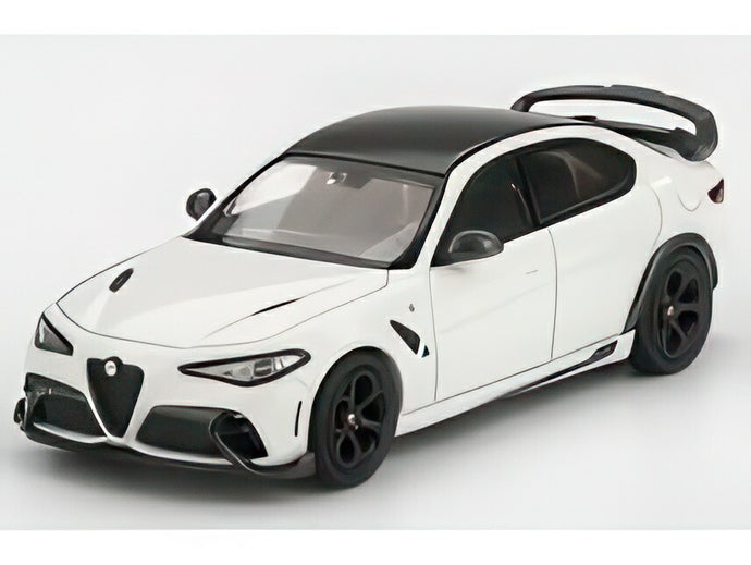 【予約】12月以降発売予定ALFA ROMEO ジュリア GTAm 2021 ホワイト ブラック/ BBR 1/64 ミニカー