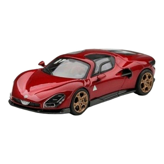 【予約】2026年発売予定 Alfa Romeoアルファロメオ 33 Stradale 2025 ロッソヴィラデステ レッドメタリック / BBR 1/64 ミニカー