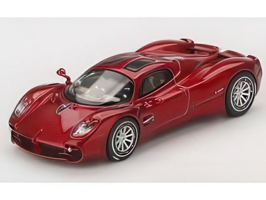 【予約】12月以降発売予定PAGANI ウトピア 2023 ドバイレッド/ BBR 1/64 ミニカー
