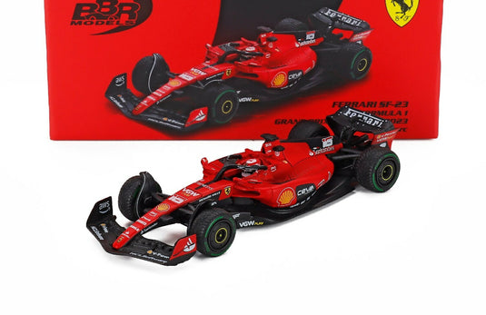【予約】 FERRARI- F1  SF-23 TEAM SCUDERIA FERRARI N 16 MONACO GP 2023 CHARLES LECLERC - RED BLACK