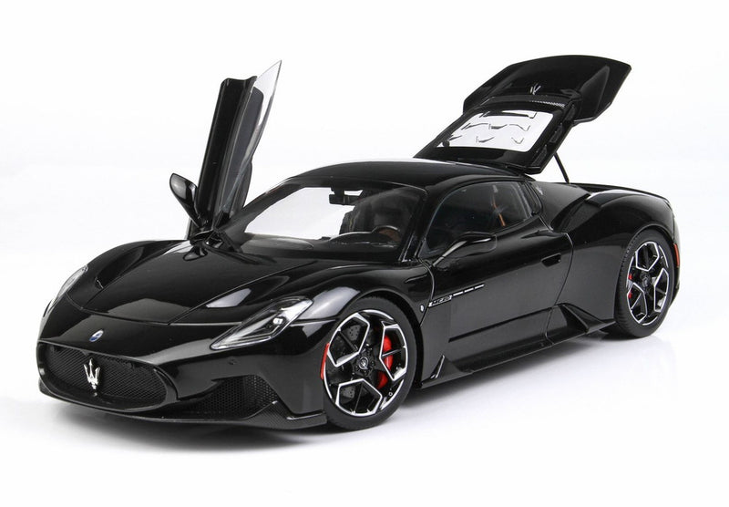 ギャラリービューアに画像をロードする, 【予約】Maserati MC20 フルオープンダイキャスト ブラックエニグマ/ BBR 1/18 ミニカー
