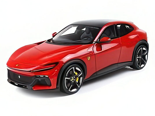 【予約】2025年発売予定FERRARI プロサングエ SUV 2022 (ポリフォームパッケージ) ロッソコルサ レッド/ BBR 1/18 ミニカー