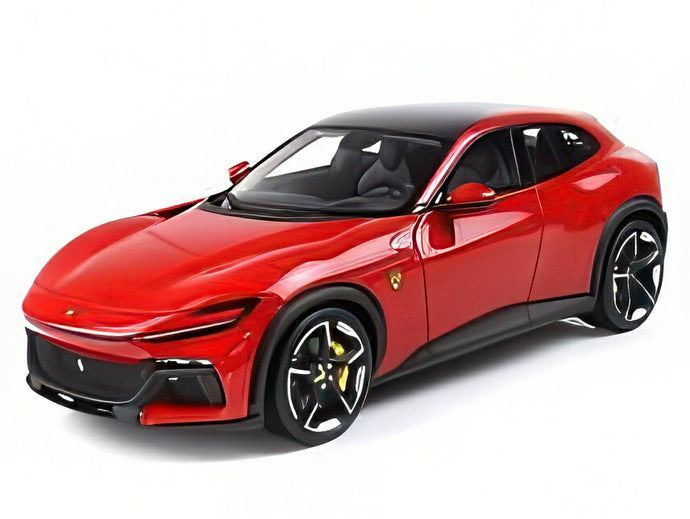 【予約】2025年発売予定FERRARI プロサングエ SUV 2022 ショーケース付き ロッソコルサ レッド/ BBR 1/18 ミニカー