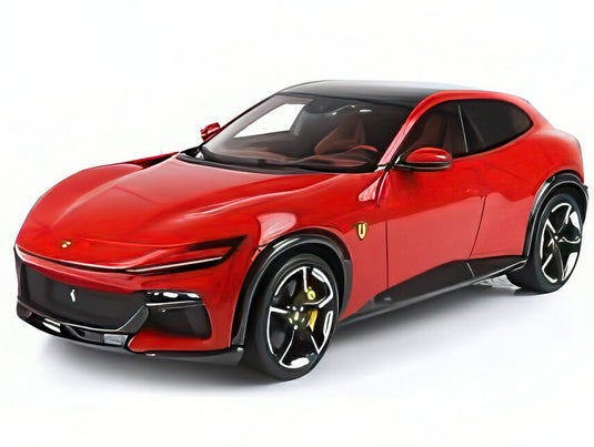 【予約】2025年発売予定FERRARI プロサングエ SUV パノラミックルーフ 2022 (ポリフォームパッケージ) ロッソコルサ レッド/ BBR 1/18 ミニカー