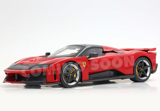 【予約】Ferrariフェラーリ F80 metal diecast full open Rosso Corsa with bicolor wheels / BBR 1/18 ミニカー