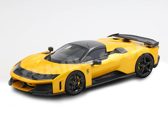 【予約】Ferrariフェラーリ F80 diecast full open Giallo Tristrato carbon wing POLYFOAM PACK / BBR 1/18 ミニカー