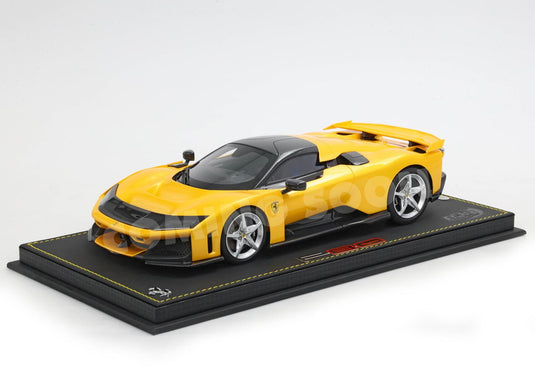 【予約】Ferrariフェラーリ F80 metal diecast full open Giallo Tristrato LUXURY PACK / BBR 1/18 ミニカー