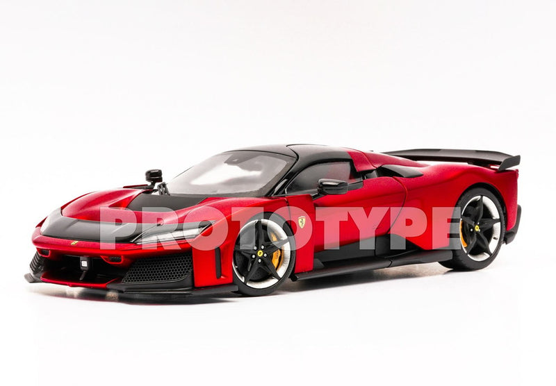 ギャラリービューアに画像をロードする, 【予約】Ferrari F80 フルオープンダイキャスト 2026 PROJECT ロッソスーパーカー ローンチパック ベース＆ケース付属/ BBR 1/18 ミニカー
