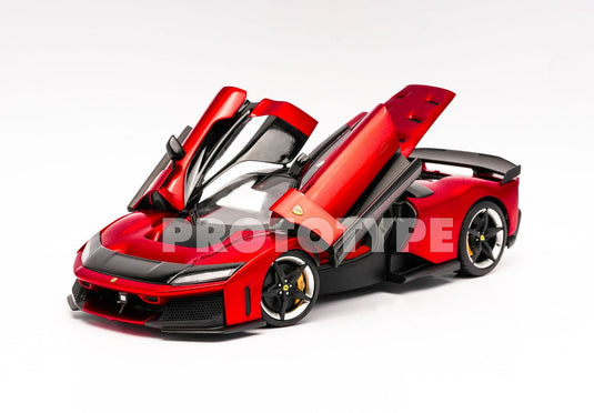 【予約】Ferrari F80 フルオープンダイキャスト 2026 PROJECT ロッソスーパーカー ローンチパック ベース＆ケース付属/ BBR 1/18 ミニカー