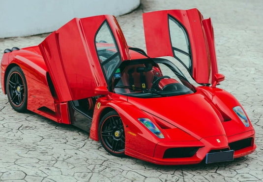 【予約】Ferrariフェラーリ Enzo open diecast Rosso Corsa Black red wheels polifoam pack / BBR 1/18 ミニカー