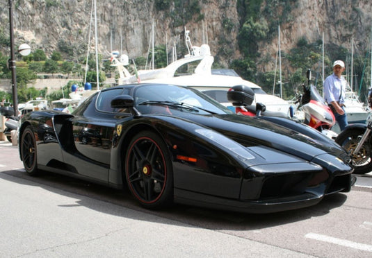 【予約】Ferrariフェラーリ Enzo open diecast Nero DS Black red wheels polifoam pack / BBR 1/18 ミニカー