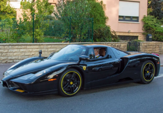 【予約】Ferrariフェラーリ Enzo open Nero DS Black yellow wheels / BBR 1/18 ミニカー