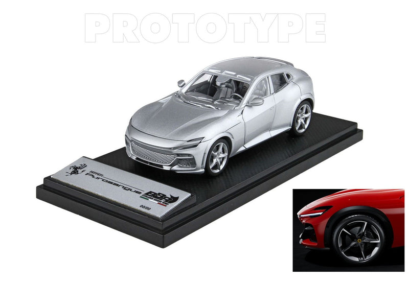 ギャラリービューアに画像をロードする, 【予約】Ferrariフェラーリ Purosangue diecast full open Rosso Corsa / BBR 1/43 ミニカー
