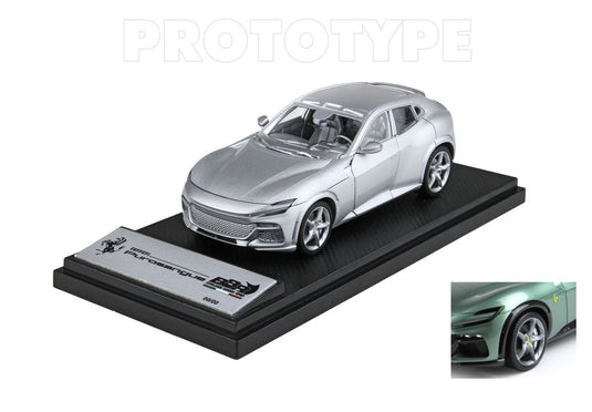 【予約】Ferrariフェラーリ Purosangue diecast full open Verde Dora / BBR 1/43 ミニカー