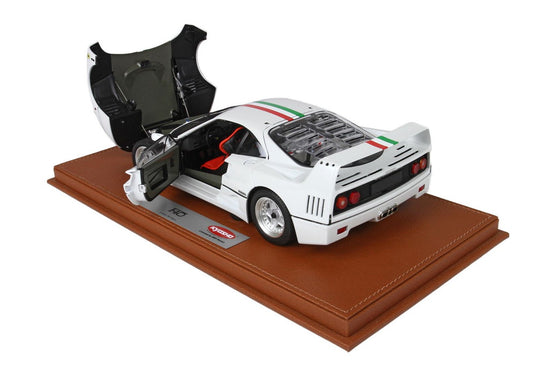 【予約】Ferrari F40 メタリックホワイト BBR-Kyosho/ BBR 1/18 78台限定ミニカー