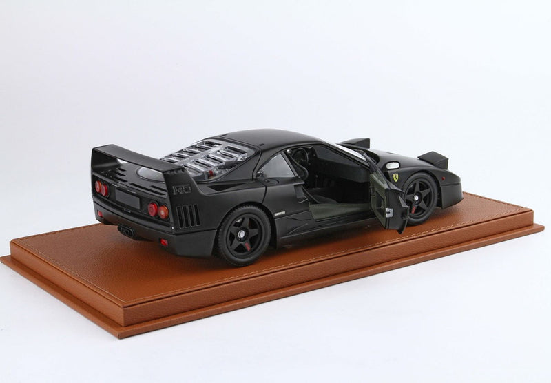 ギャラリービューアに画像をロードする, 【予約】Ferrari F40 マットブラック ブラックシート BBR-Kyosho/ BBR 1/18 102台限定ミニカー
