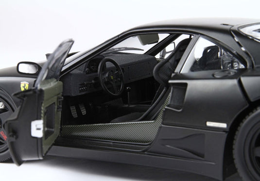 【予約】Ferrari F40 マットブラック ブラックシート BBR-Kyosho/ BBR 1/18 102台限定ミニカー