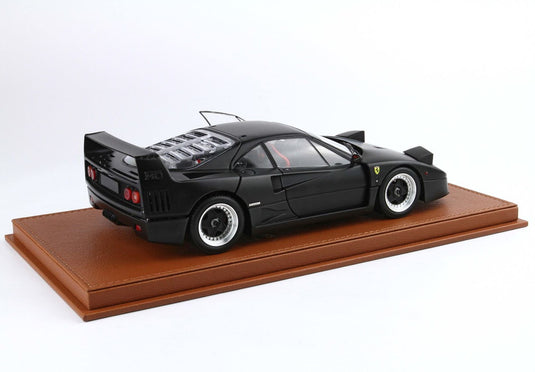【予約】Ferrari F40 マットブラック スノータイヤ レッドシート BBR-Kyosho/ BBR 1/18 54台限定ミニカー