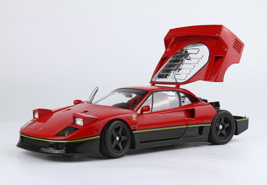 【予約】Ferrari F40 レッドブラック ゴールドストライプ BBR-Kyosho/ BBR 1/18 102台限定ミニカー