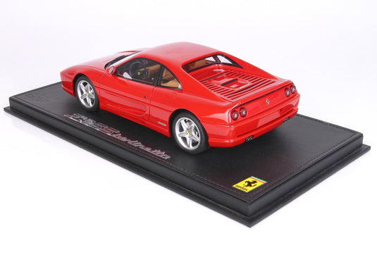 【予約】Ferrari F355 Berlinetta 1994 マニュアルギア ロッソコルサ ベージュインテリア/ BBR 1/18 ミニカー