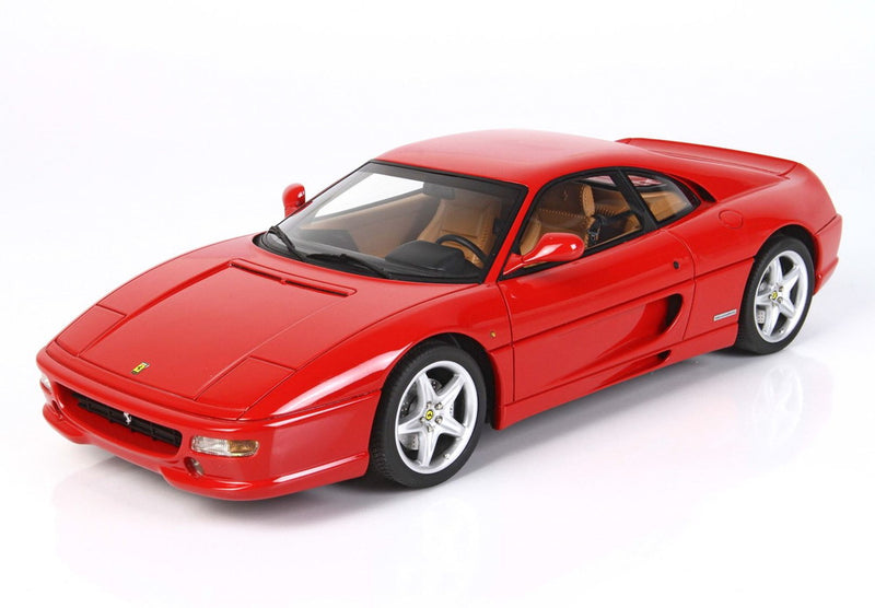 ギャラリービューアに画像をロードする, 【予約】Ferrari F355 Berlinetta 1994 マニュアルギア ロッソコルサ ベージュインテリア/ BBR 1/18 ミニカー
