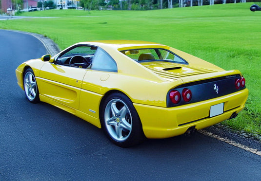 【予約】Ferrari F355 Berlinetta 1994 マニュアルギア チャレンジグリッド ジャッロモデナ ブラックインテリア/ BBR 1/18 ミニカー