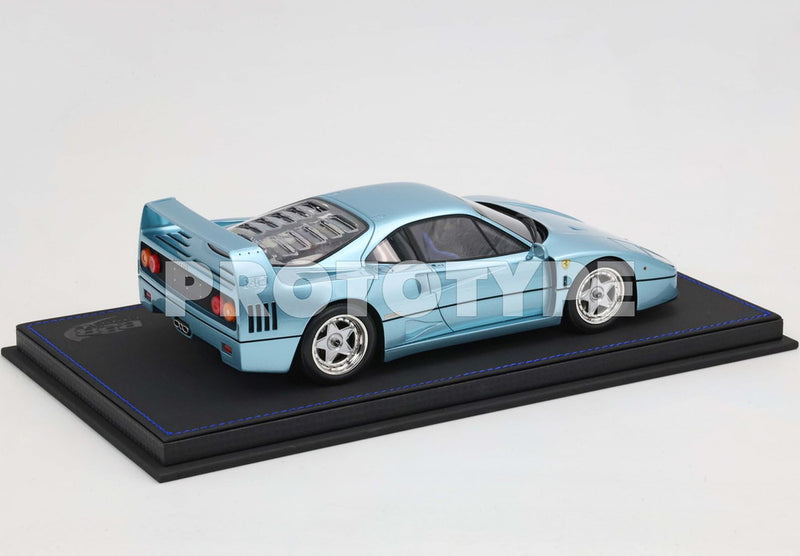 ギャラリービューアに画像をロードする, 【予約】Ferrari F40 1987 ハイペリオンブルー/ BBR 1/18 ミニカー
