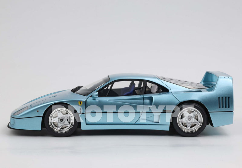 ギャラリービューアに画像をロードする, 【予約】Ferrari F40 1987 ハイペリオンブルー/ BBR 1/18 ミニカー
