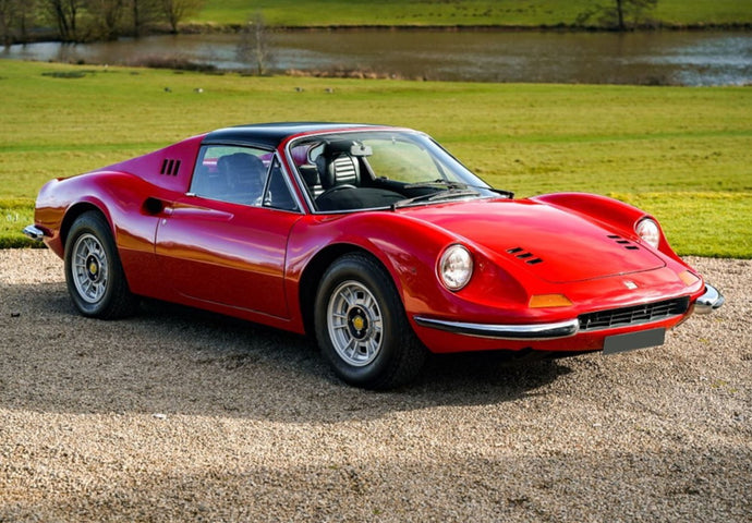 【予約】2026年発売予定Ferrari Dino 246 GTS 1972 ロッソコルサ322 ブラック/ BBR 1/18 ミニカー
