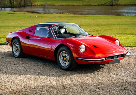 【予約】2026年発売予定Ferrari Dino 246 GTS 1972 ロッソコルサ322 ブラック/ BBR 1/18 ミニカー