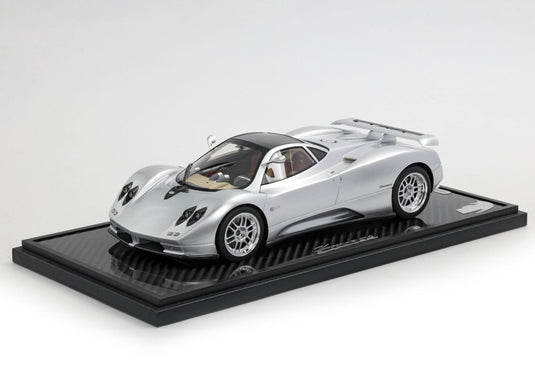 【予約】Paganiパガーニ ZONDA C12 001 1999 Silver 20th anniversary restoration 限定20台 / BBR 1/18 ミニカー