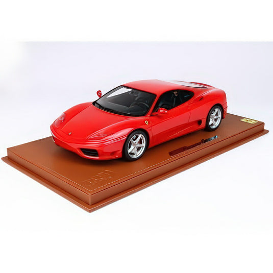 Ferrari 360 Modena 1999 F1ギアボックス カンビオF1 ロッソコルサ 322 レッド P18172A1V/ BBR 1/18