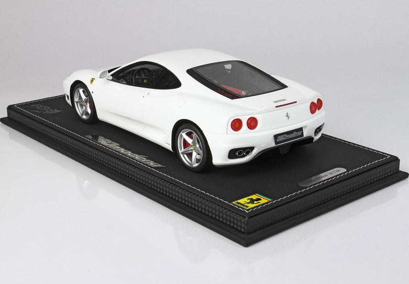 ギャラリービューアに画像をロードする, 【予約】Ferrari 360 Modena 1999 ホワイト F1ギアボックス/ BBR 1/18 84台限定ミニカー
