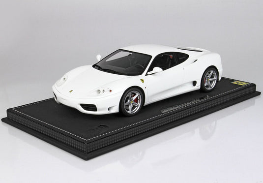 【予約】Ferrari 360 Modena 1999 ホワイト F1ギアボックス/ BBR 1/18 84台限定ミニカー