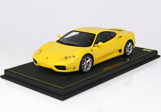 【予約】Ferrari 360 Modena 1999 イエローモデナ F1ギアボックス/ BBR 1/18 126台限定ミニカー