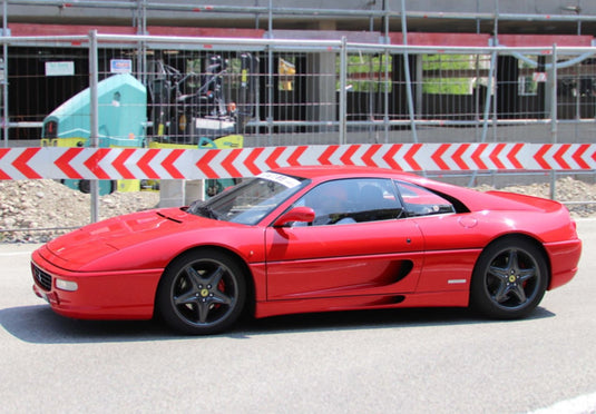 【予約】Ferrari F355 F1 Berlinetta オートマチックギア チャレンジグリッド ロッソコルサ ブラックインテリア ブラックリム/ BBR 1/18 ミニカー