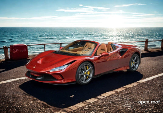 【予約】Ferrariフェラーリ F8 Tributo spider rosso fuoco beige interior / BBR 1/18 ミニカー