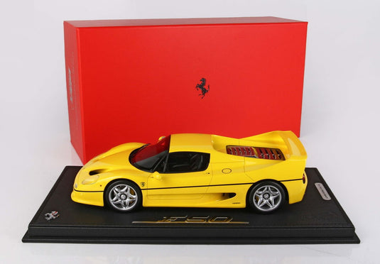 【予約】Ferrari F50 クーペ 1995 イエロー/ BBR 1/18 150台限定ミニカー