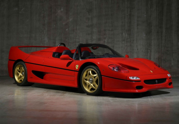 【予約】2026年発売予定FERRARI F50 スパイダー レッド/ゴールドリム / BBR 1/18 ミニカー