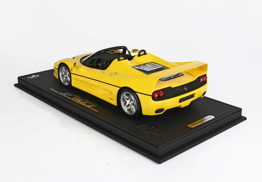 【予約】Ferrari F50 クーペ 1995 スパイダーバージョン イエロー/ BBR 1/18 139台限定ミニカー