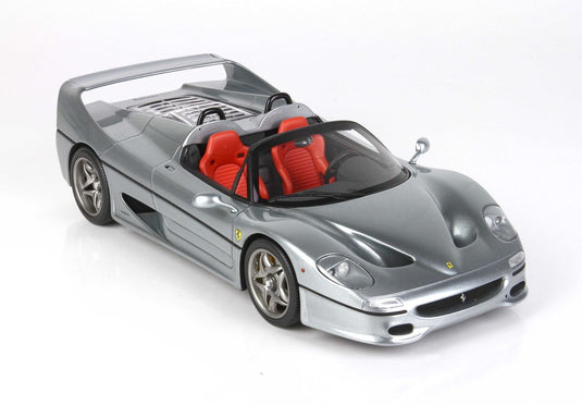 【予約】Ferrari F50 クーペ 1995 スパイダーバージョン チタングレー740/ BBR 1/18 56台限定ミニカー