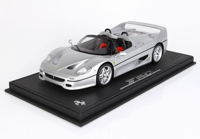 【予約】Ferrari F50 クーペ 1995 スパイダーバージョン メタリックシルバーニュルブルクリンク/ BBR 1/18 48台限定ミニカー