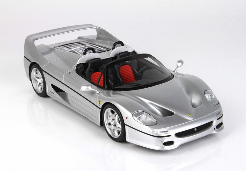ギャラリービューアに画像をロードする, 【予約】Ferrari F50 クーペ 1995 スパイダーバージョン メタリックシルバーニュルブルクリンク/ BBR 1/18 48台限定ミニカー
