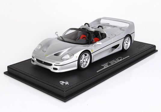【予約】Ferrari F50 クーペ 1995 スパイダーバージョン メタリックシルバーニュルブルクリンク/ BBR 1/18 48台限定ミニカー