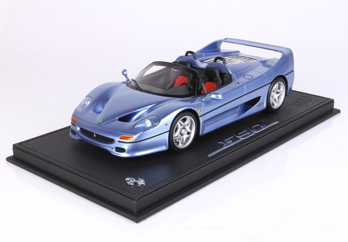 【予約】Ferrari F50 クーペ 1995 スパイダーバージョン カリフォルニアライトブルーメタリック/ BBR 1/18 56台限定ミニカー