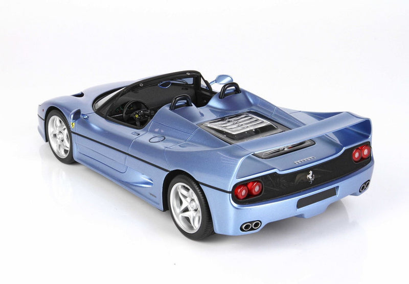 ギャラリービューアに画像をロードする, 【予約】Ferrari F50 クーペ 1995 スパイダーバージョン カリフォルニアライトブルーメタリック/ BBR 1/18 56台限定ミニカー
