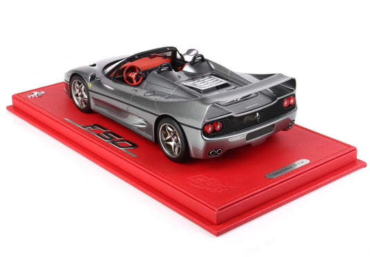 【予約】Ferrari F50 クーペ 1995 スパイダーバージョン メタリックアイアングレー/ BBR 1/18 50台限定ミニカー
