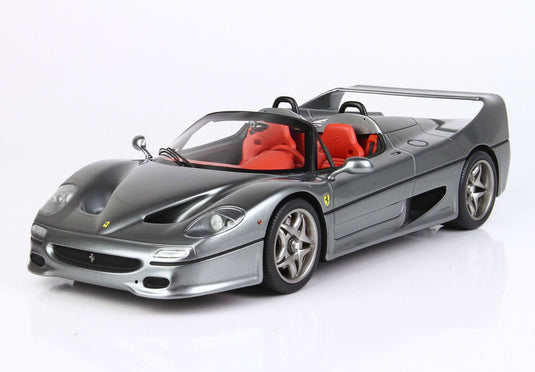 【予約】Ferrari F50 クーペ 1995 スパイダーバージョン メタリックアイアングレー/ BBR 1/18 50台限定ミニカー