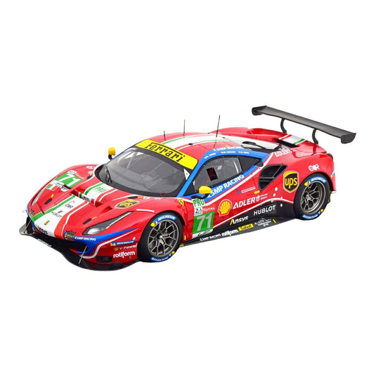Ferrari 488 GTE LM GTE Pro 2020 No.71 24h Le Mans Rigon/Molina/Bird 102 pcs / BBR 1/18 ミニカー