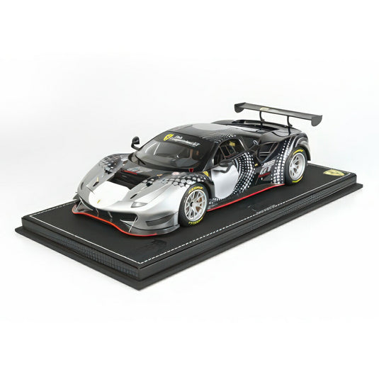 Ferrari 488 Gt Modificata 2020 ブルーNart ブルー シルバー P18203DV/ BBR 1/18